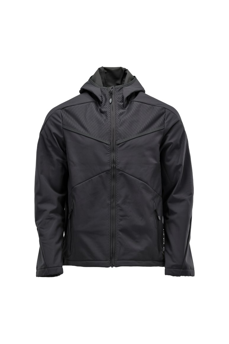MASCOT® Customized Soft Shell Jacke mit Kapuze