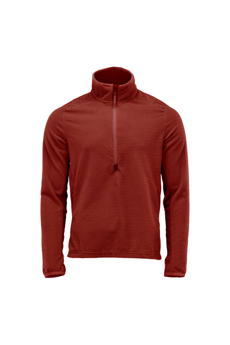 MASCOT CUSTOMIZED Microfleece Pullover mit kurzem Reißverschluss