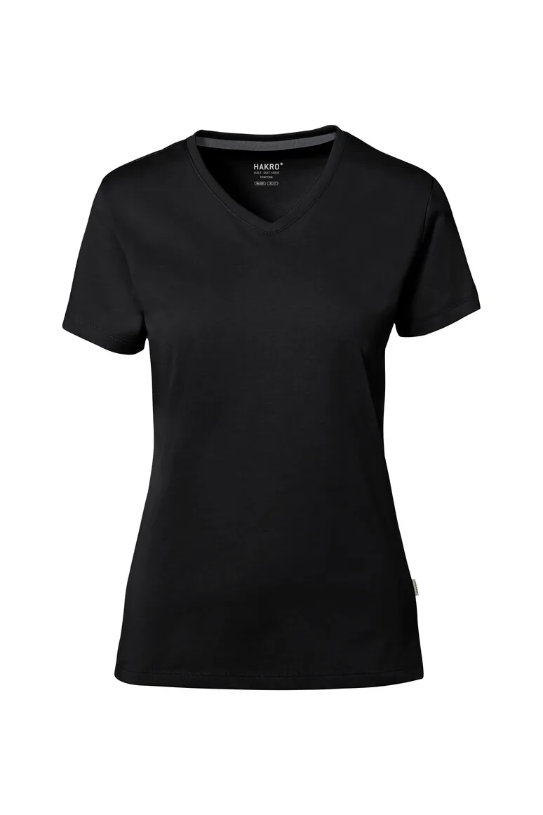 HAKRO V-Shirt Damen COTTON TEC®