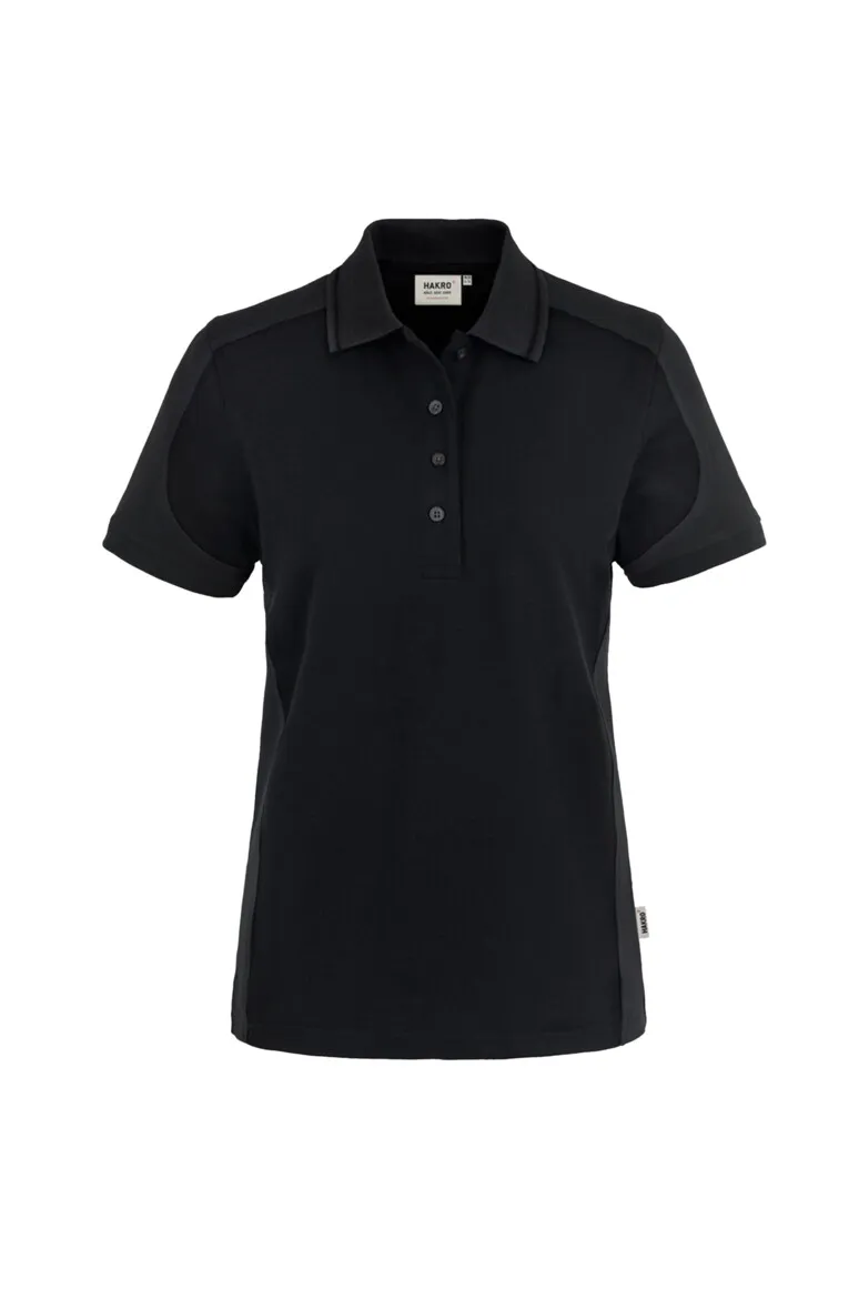 HAKRO Poloshirt Contrast Damen MIKRALINAR®