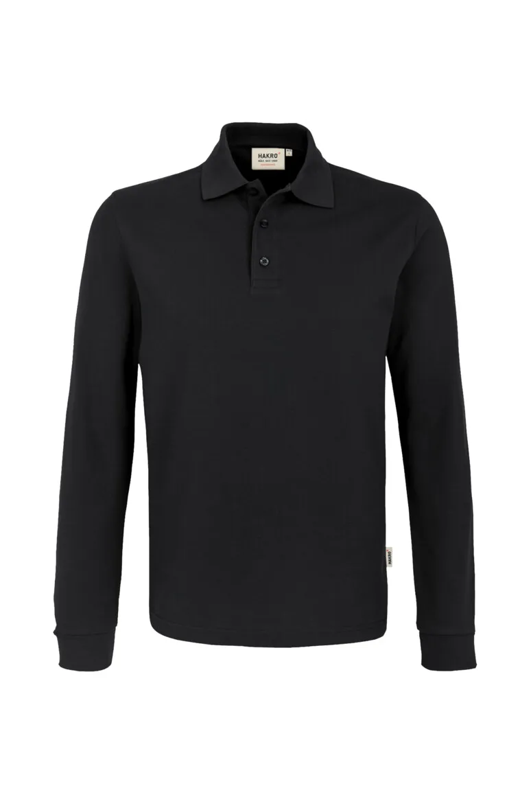 HAKRO Longsleeve-Poloshirt Unisex MIKRALINAR®