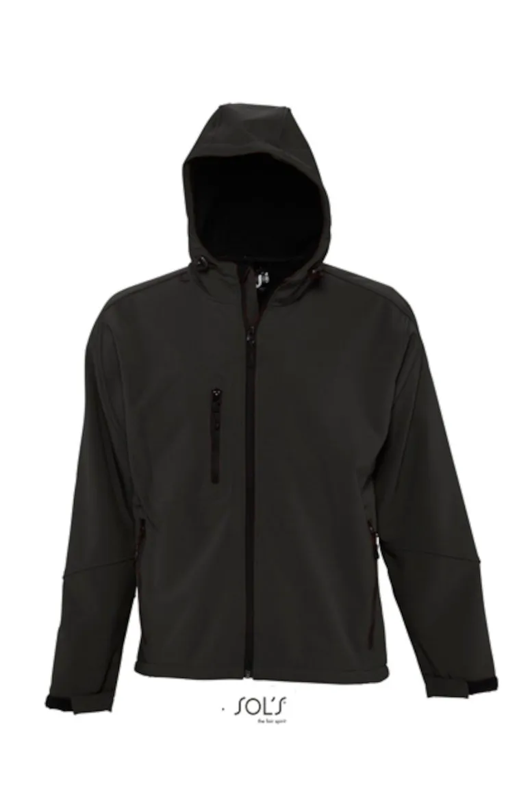 Sol´s Hooded Softshell Jacket Replay Herren