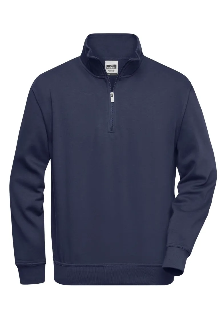 J&N Workwear Half Zip Sweat