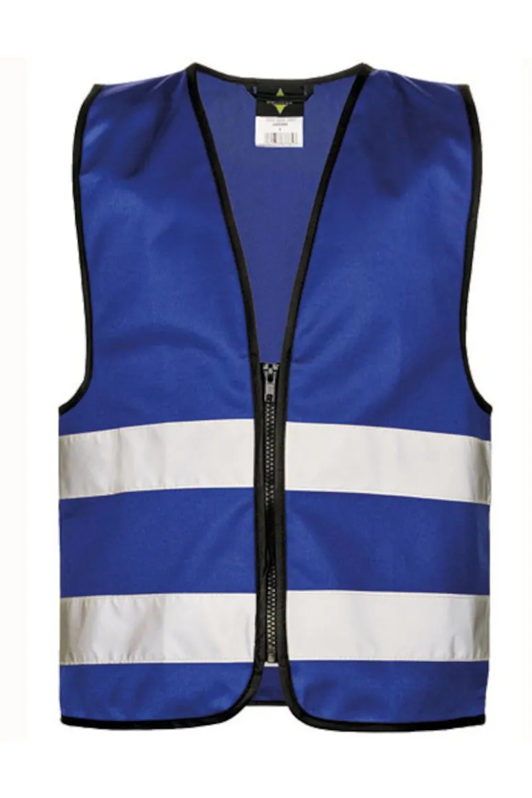 Korntex Warnschutzweste mit Reißverschluss Aalborg Kinder