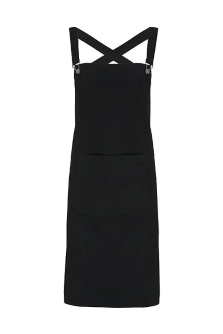 Premier Barista-Latzschürze mit gekreuztem Rücken