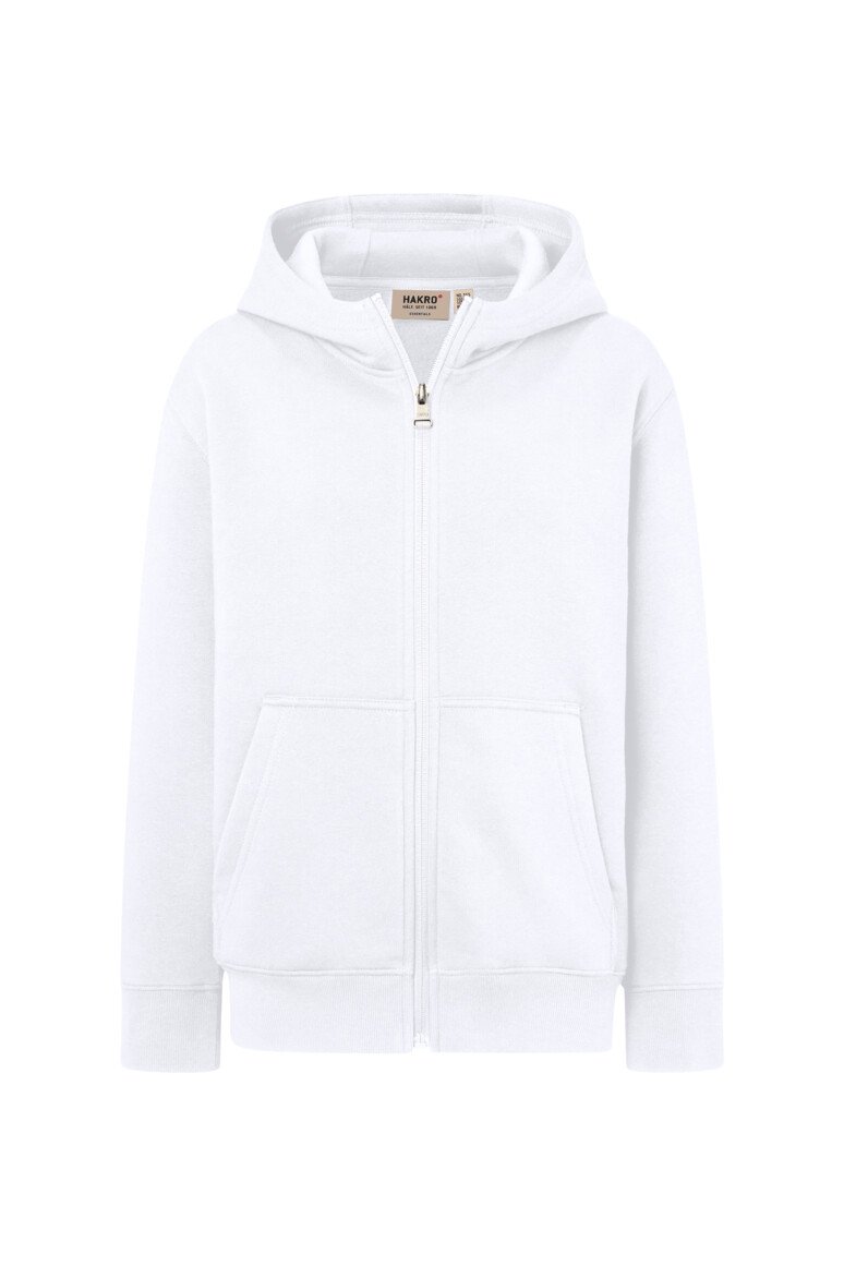 HAKRO Kapuzen-Sweatjacke Kinder Bio-Baumwolle