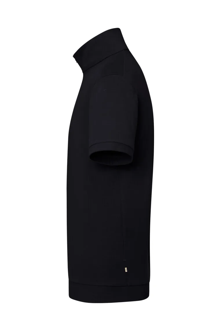 HAKRO Zip-Shirt Unisex PIQUÉ MIKRALINAR® ECO
