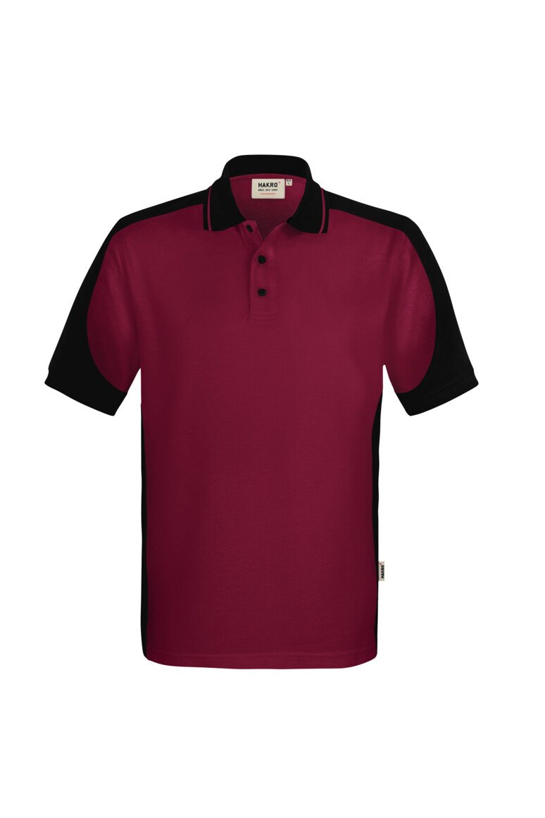 HAKRO Poloshirt Contrast Unisex MIKRALINAR® ECO