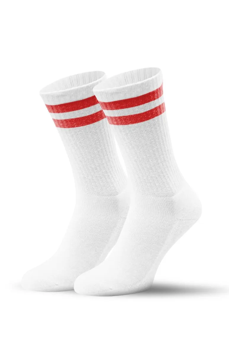 Tennissocken mit indivduellem Druck