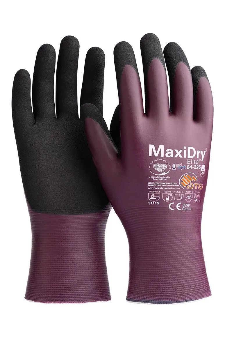 MaxiDry® Elite™ Nylon-Strickhandschuhe